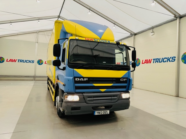 DAF CF65 220 Sleeper Cab Box Van