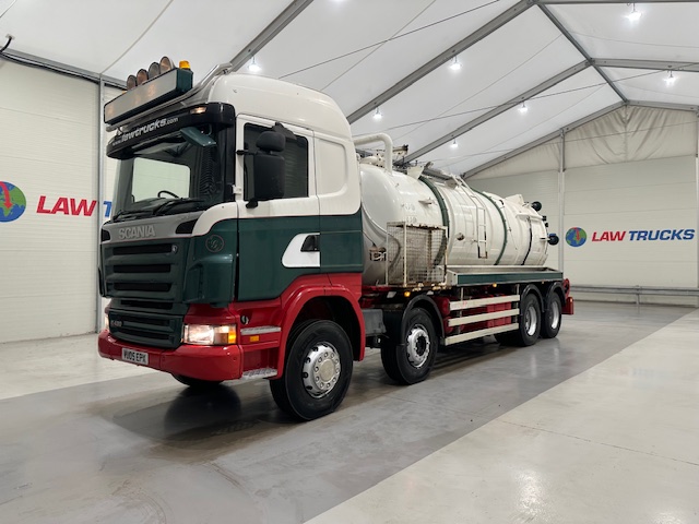 Scania R420 8×4 Highline Vacuum Tanker