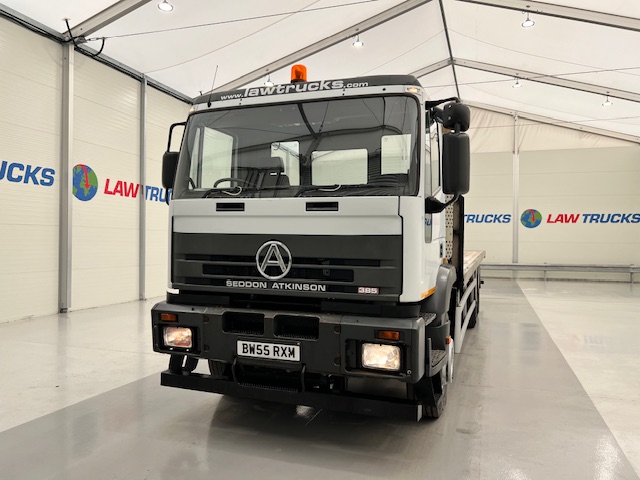 Seddon Atkinson Strato 385 6×4 Double Drive Flatbed
