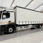 Mercedes Actros 1824 Day Cab Curtainsider - thumbnail