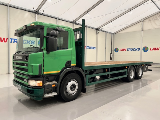 Scania P94 260 6×2 10 Tyre Flatbed Manual