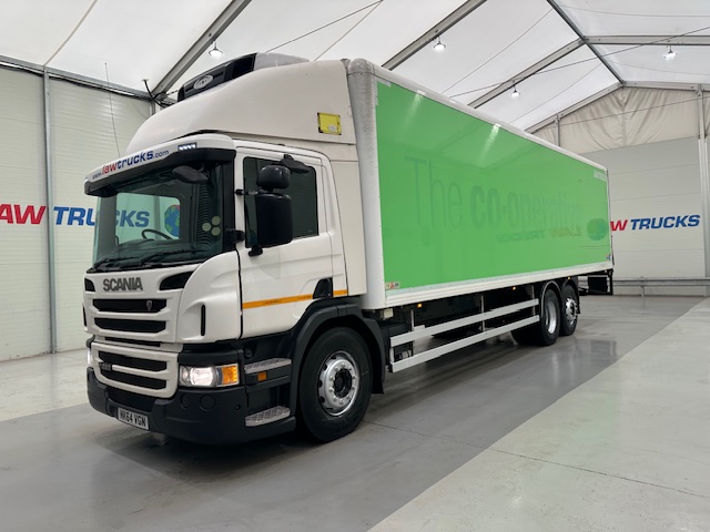 Scania P280 6×2 Rear Lift Day Cab Fridge Box