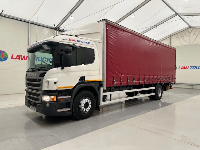 Scania P250 4×2 Sleeper Cab Curtainsider