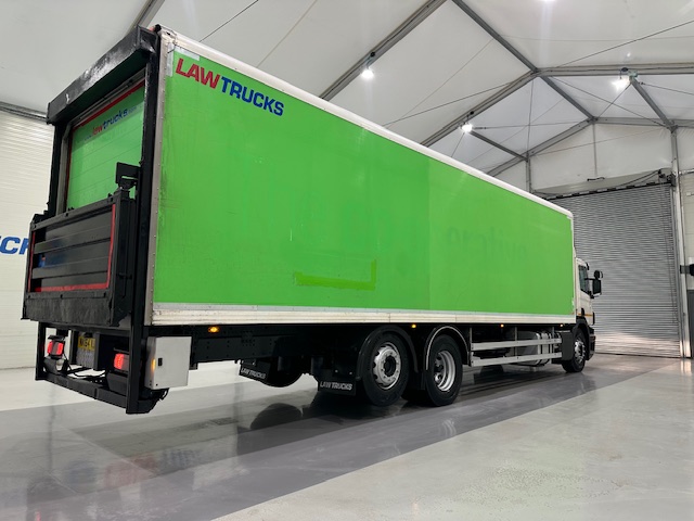 Scania P280 6×2 Rear Lift Day Cab Fridge Box