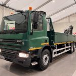 DAF CF75 310 6×2 Day Cab Dropside Crane - thumbnail