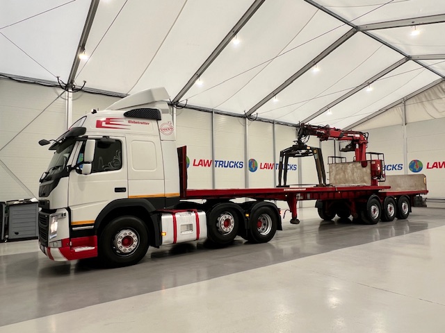 Volvo FM 450 Tractor Unit with Corus Brick Grab Trailer