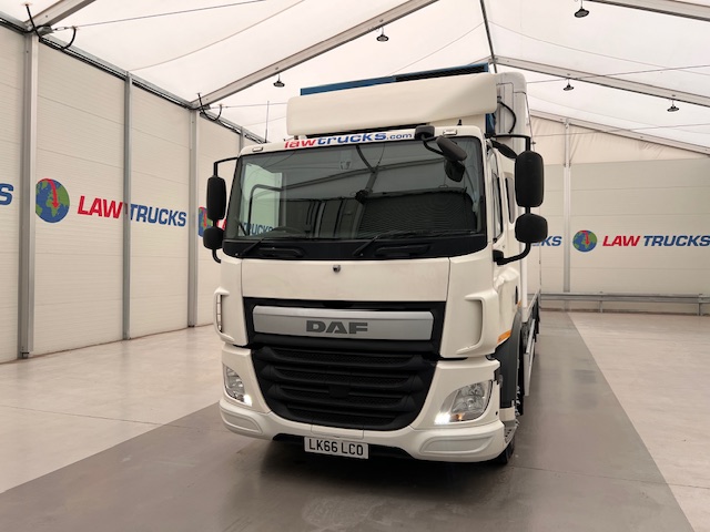 DAF CF 290 6×2 Rear Steer Fridge Box