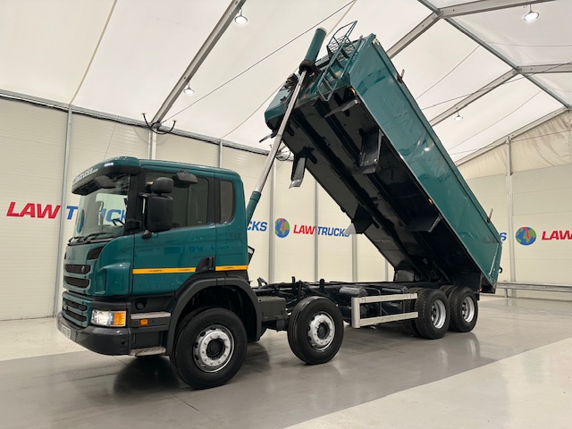 Scania P360 8×4 Rest Cab Tipper Manual