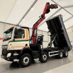 DAF CF 400 8×4 Day Cab Steel Tipper Grab - thumbnail