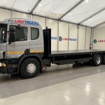 Scania P94 260 10 Tyre Sleeper Cab Flatbed - thumbnail
