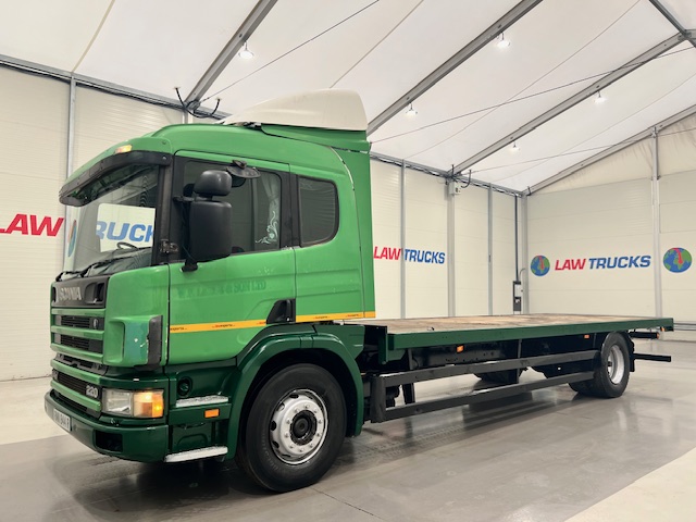 Scania P94 220 4×2 Sleeper Cab Flatbed