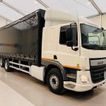 DAF CF 330 6×2 Rear Lift Sleeper Cab Curtainsider - thumbnail