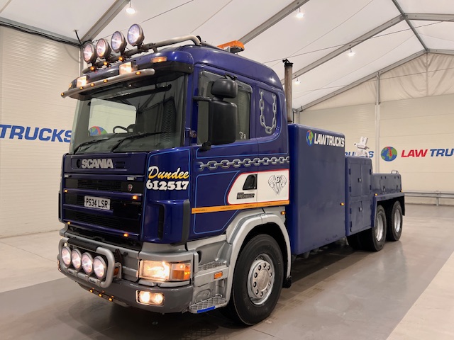 Scania 144 460 6×4 80 Ton Recovery Truck Wrecker