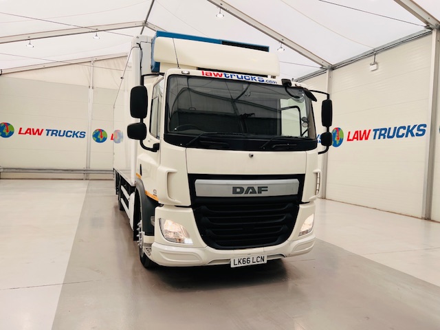DAF CF 290 6×2 Rear Steer Fridge Box