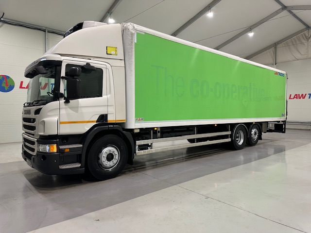 Scania P280 6×2 Rear Lift Day Cab Fridge Box