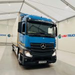 Mercedes Actros 1830 Sleeper Curtainsider Box Van - thumbnail