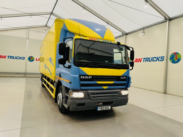 DAF CF65 220 Sleeper Cab Box Van