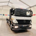 Mercedes Axor 1824 Sleeper Cab Flatbed - thumbnail