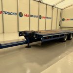 Adwell Tandem Axle Flatbed Drawbar Trailer - thumbnail