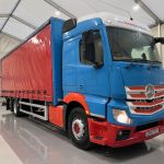 Mercedes Actros 2530 6×2 Sleeper Cab Curtainsider - thumbnail