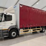 Mercedes Axor 1824 Day Cab Curtainsider - thumbnail
