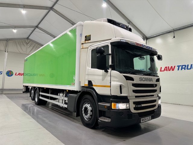 Scania P280 6×2 Rear Lift Day Cab Fridge Box