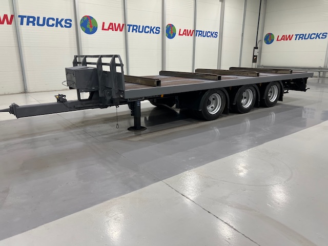 SDC Tri Axle Flatbed Drawbar Trailer