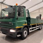 DAF CF75 310 6×2 Day Cab Dropside Crane - thumbnail