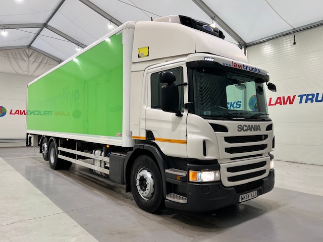 Scania P280 6×2 Rear Lift Day Cab Fridge Box