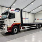 Volvo FM 330 6×2 Rear Lift Sleeper Cab Flatbed - thumbnail