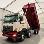 Hino 3241 700 8×4 Sleeper Cab Steel Tipper - thumbnail