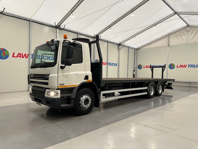 DAF CF75 310 6×2 10 Tyre Day Cab Flatbed
