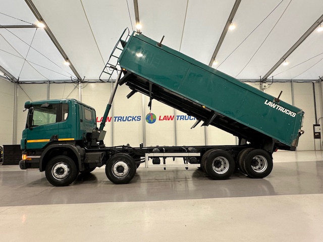 Scania P360 8×4 Rest Cab Tipper Manual