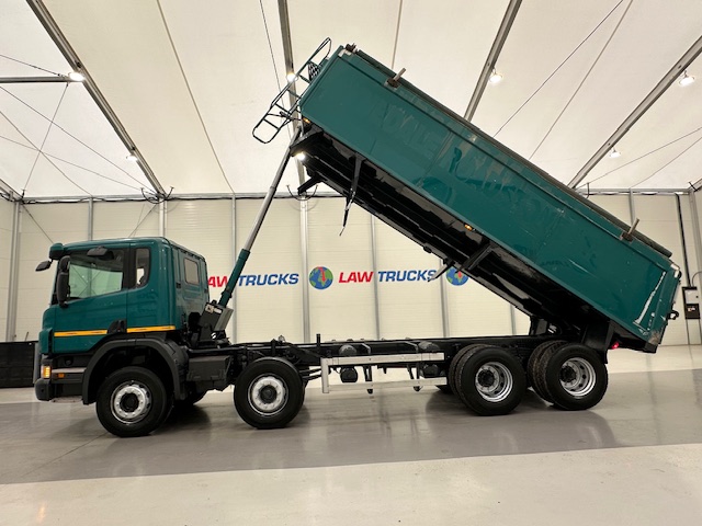 Scania P360 8×4 Rest Cab Tipper Manual