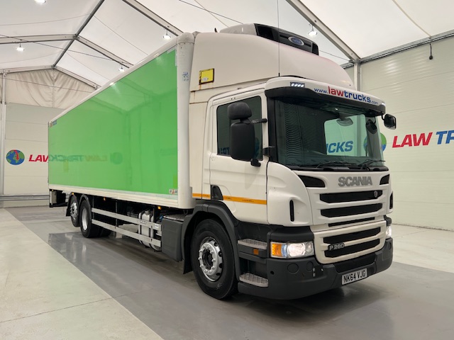 Scania P280 6×2 Rear Lift Day Cab Fridge Box