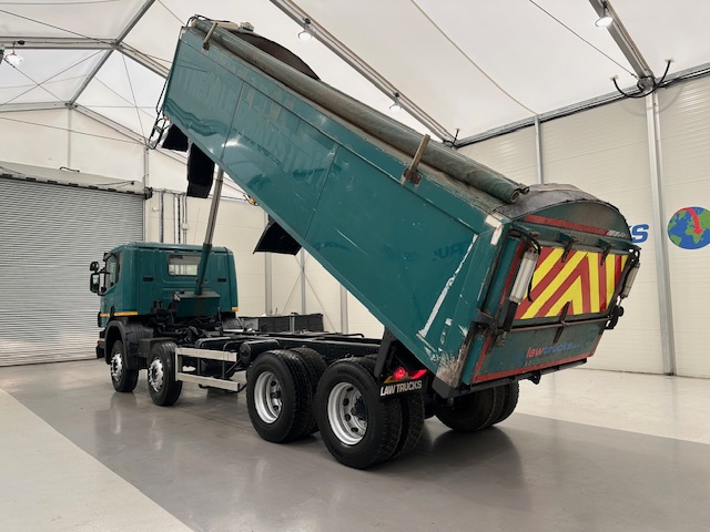 Scania P360 8×4 Rest Cab Tipper Manual