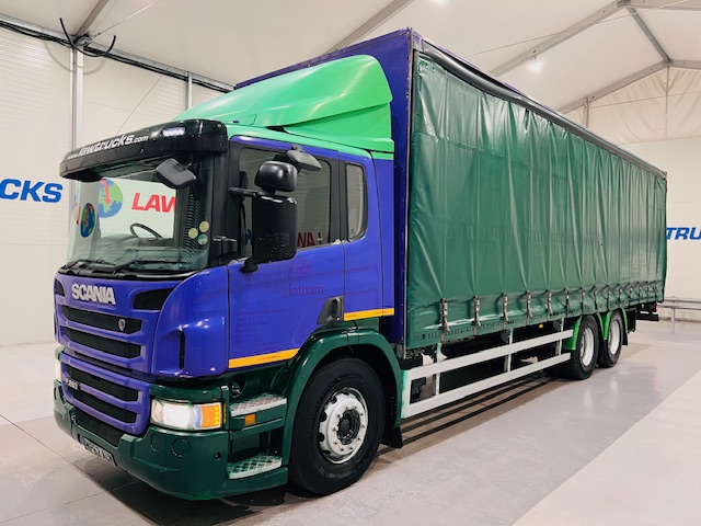 Scania P280 10 Tyre Rear Lift Curtainsider