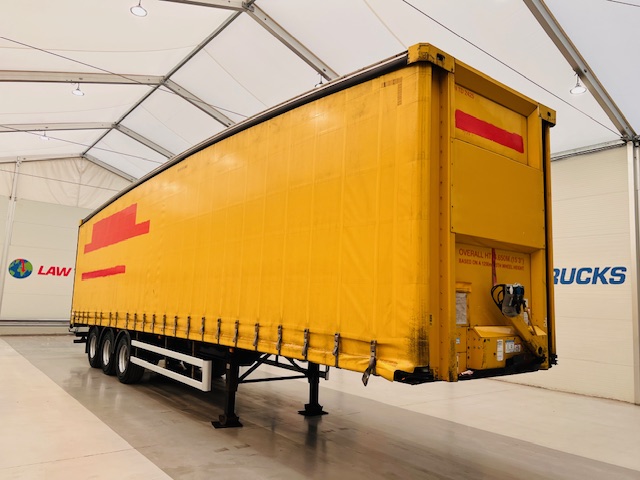 Don Bur Tri Axle Curtainsider Trailer