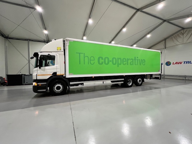 Scania P280 6×2 Rear Lift Day Cab Fridge Box Manual