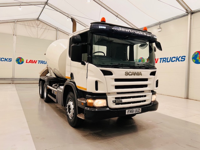 Scania P280 6×4 Day Cab Cement Mixer