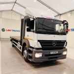 Mercedes Axor 1824 Sleeper Cab Flatbed - thumbnail