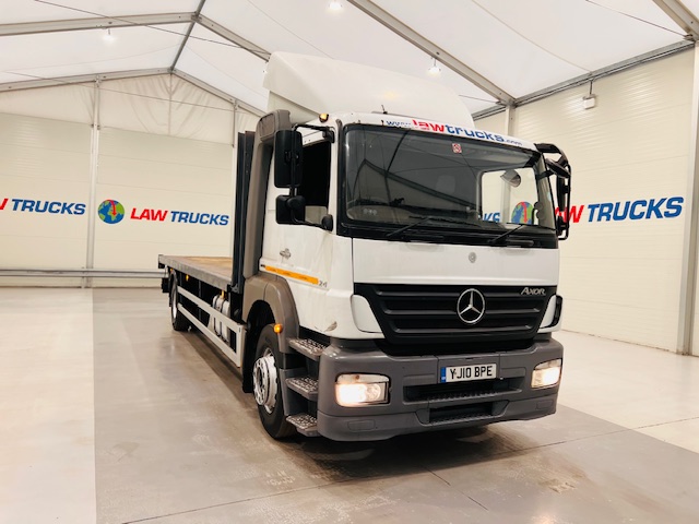 Mercedes Axor 1824 Sleeper Cab Flatbed