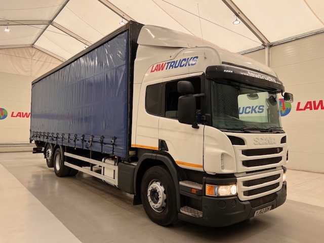 Scania P280 6×2 Highline Rear Lift Curtainsider
