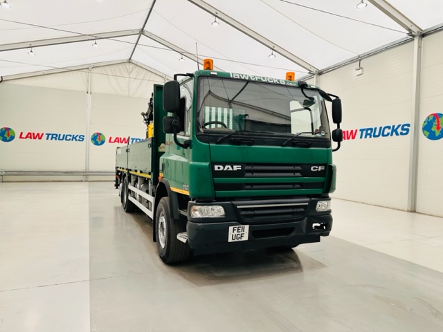 DAF CF75 310 Rear Lift Day Cab Dropside Brick Grab