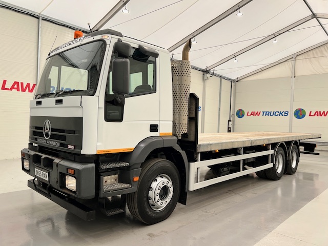 Seddon Atkinson Strato 385 6×4 Double Drive Flatbed
