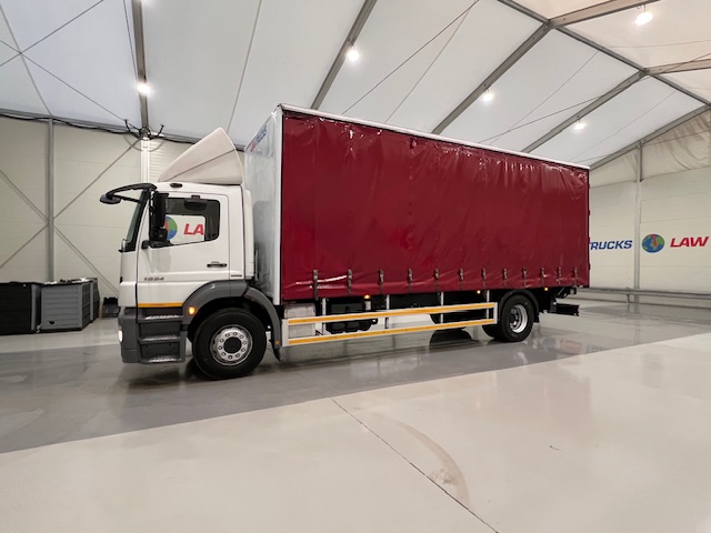 Mercedes Axor 1824 Day Cab Curtainsider