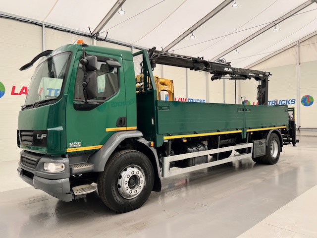 Daf LF55 220 Day Cab Dropside Crane