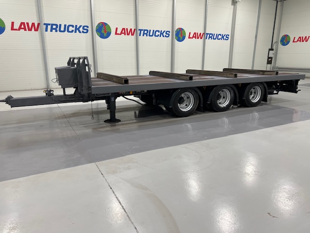 SDC Tri Axle Flatbed Drawbar Trailer