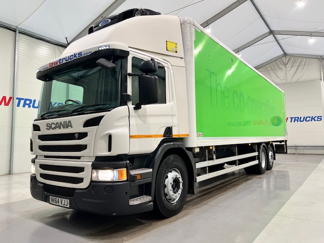 Scania P280 6×2 Rear Lift Day Cab Fridge Box