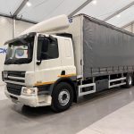 DAF CF75 310 Rear Lift Sleeper Cab Curtainsider - thumbnail